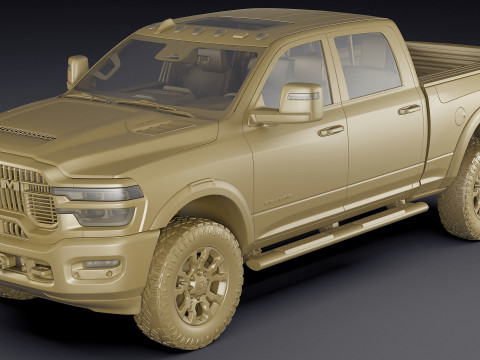 RAM Power Wagon 2025 3D Model