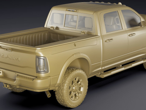 RAM Power Wagon 2025 3D Model