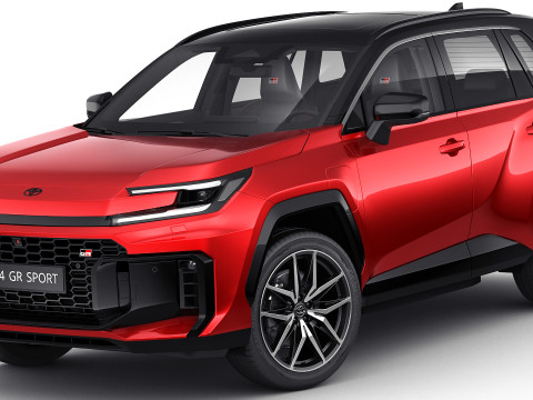 Toyota RAV4 GR Sport PHEV 2026 3D Model