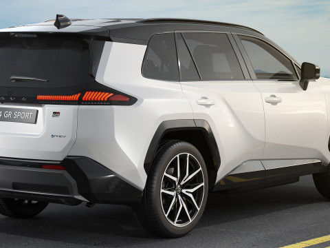 Toyota RAV4 GR Sport PHEV 2026 3D Model