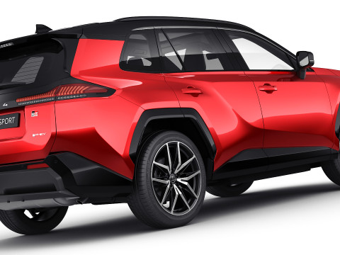 Toyota RAV4 GR Sport PHEV 2026 3D Model