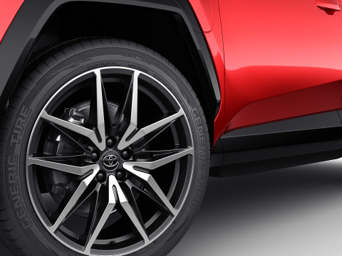 Toyota RAV4 GR Sport PHEV 2026 3D Model