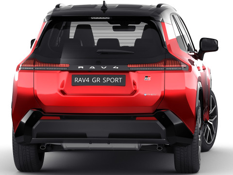 Toyota RAV4 GR Sport PHEV 2026 3D Model