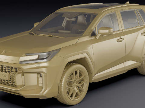 Toyota RAV4 GR Sport PHEV 2026 3D Model