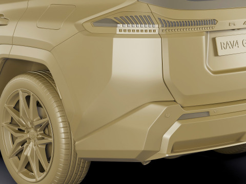 Toyota RAV4 GR Sport PHEV 2026 3D Model