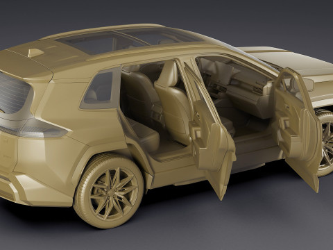 Toyota RAV4 GR Sport PHEV 2026 3D Model