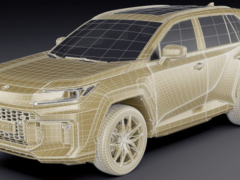 Toyota RAV4 GR Sport PHEV 2026 3D Model