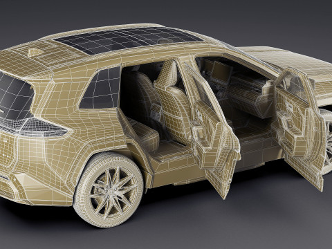 Toyota RAV4 GR Sport PHEV 2026 3D Model