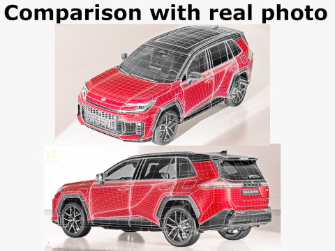 Toyota RAV4 GR Sport PHEV 2026 3D Model