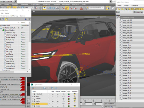 Toyota RAV4 GR Sport PHEV 2026 3D Model