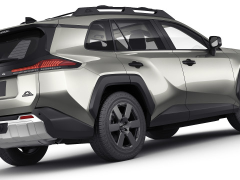 Toyota RAV4 Woodland 2026 3D Model