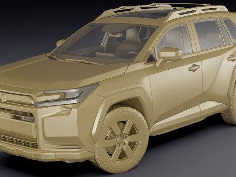 Toyota RAV4 Woodland 2026 3D Model