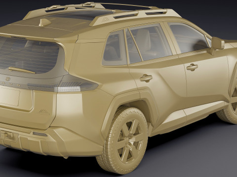 Toyota RAV4 Woodland 2026 3D Model