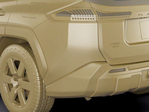 Toyota RAV4 Woodland 2026 3D Model