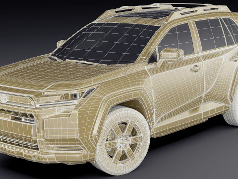 Toyota RAV4 Woodland 2026 3D Model