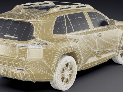 Toyota RAV4 Woodland 2026 3D Model