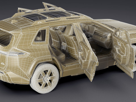 Toyota RAV4 Woodland 2026 3D Model