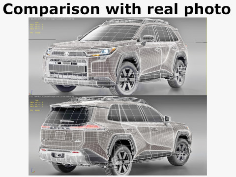 Toyota RAV4 Woodland 2026 3D Model