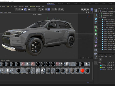 Toyota RAV4 Woodland 2026 3D Model