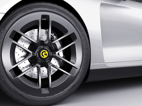 Gemballa Marsien 3D Model