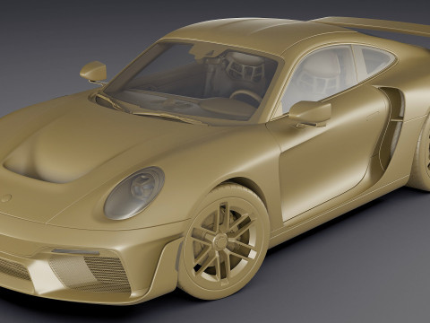 Gemballa Marsien 3D Model