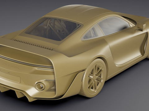 Gemballa Marsien 3D Model