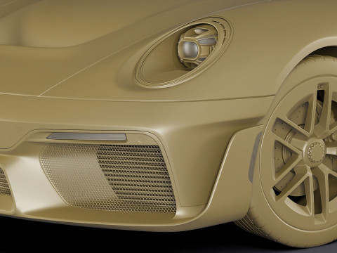 Gemballa Marsien 3D Model