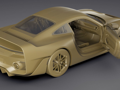 Gemballa Marsien 3D Model