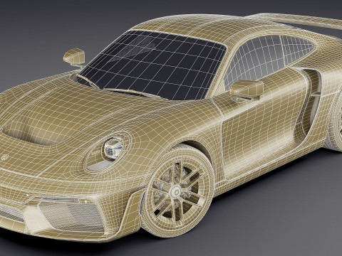Gemballa Marsien 3D Model