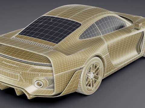 Gemballa Marsien 3D Model