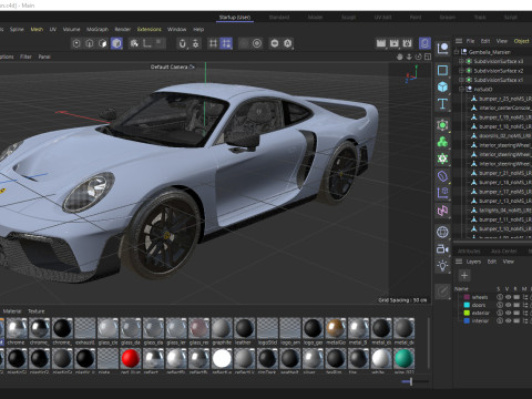 Gemballa Marsien 3D Model