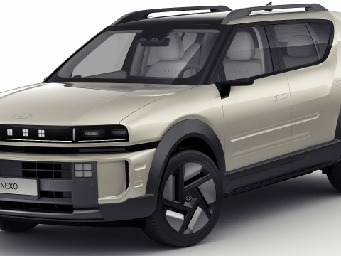 Hyundai Nexo 2026 3D Модель
