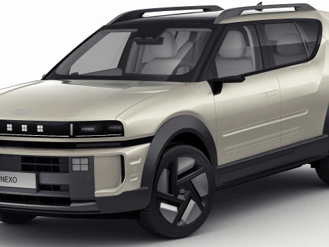 Hyundai Nexo 2026 3D Model