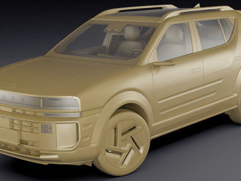 Hyundai Nexo 2026 3D Model