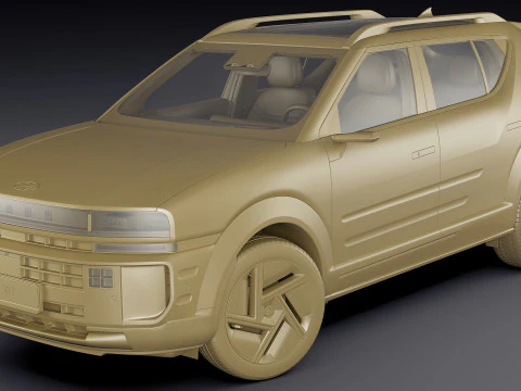 Hyundai Nexo 2026 3D Model