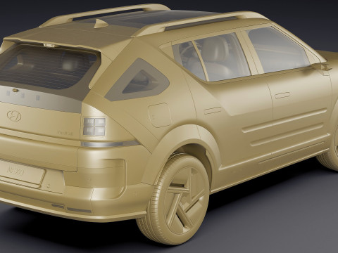 Hyundai Nexo 2026 3D Model