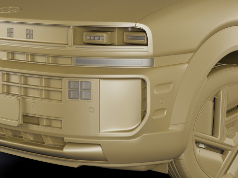 Hyundai Nexo 2026 3D Model