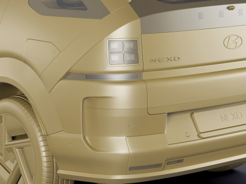 Hyundai Nexo 2026 3D Model