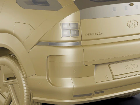 Hyundai Nexo 2026 3D Model