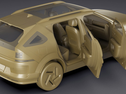 Hyundai Nexo 2026 3D Model