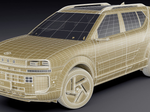 Hyundai Nexo 2026 3D Model