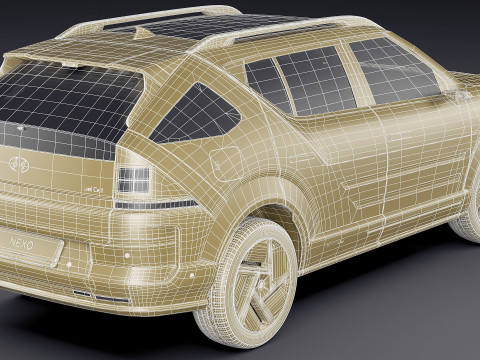 Hyundai Nexo 2026 3D Model