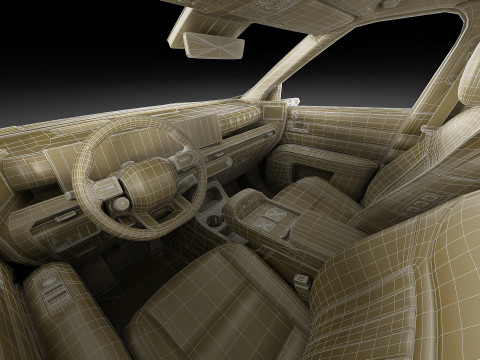 Hyundai Nexo 2026 3D Model