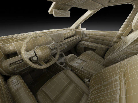 Hyundai Nexo 2026 3D Model