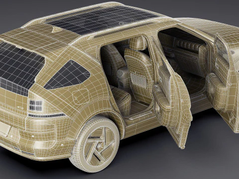 Hyundai Nexo 2026 3D Model
