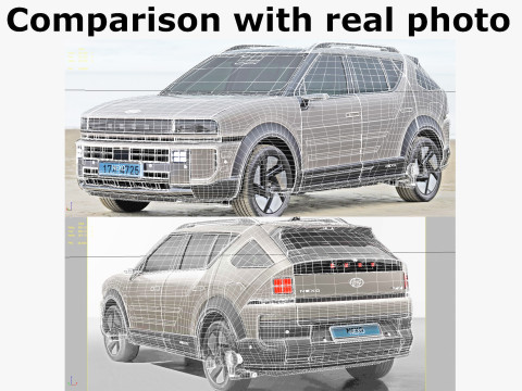 Hyundai Nexo 2026 3D Model
