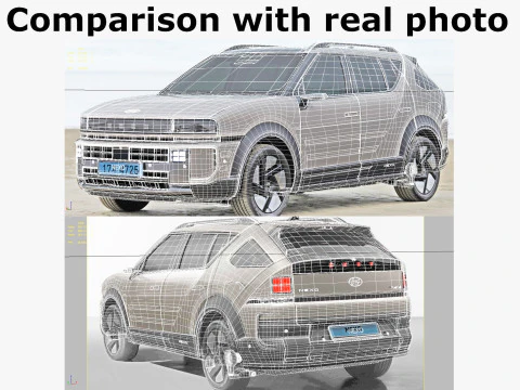 Hyundai Nexo 2026 3D Model