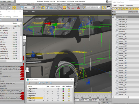 Hyundai Nexo 2026 3D Model