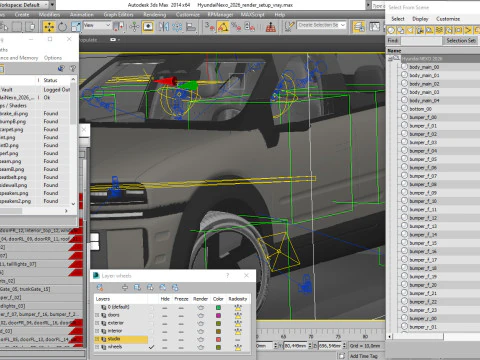 Hyundai Nexo 2026 3D Model