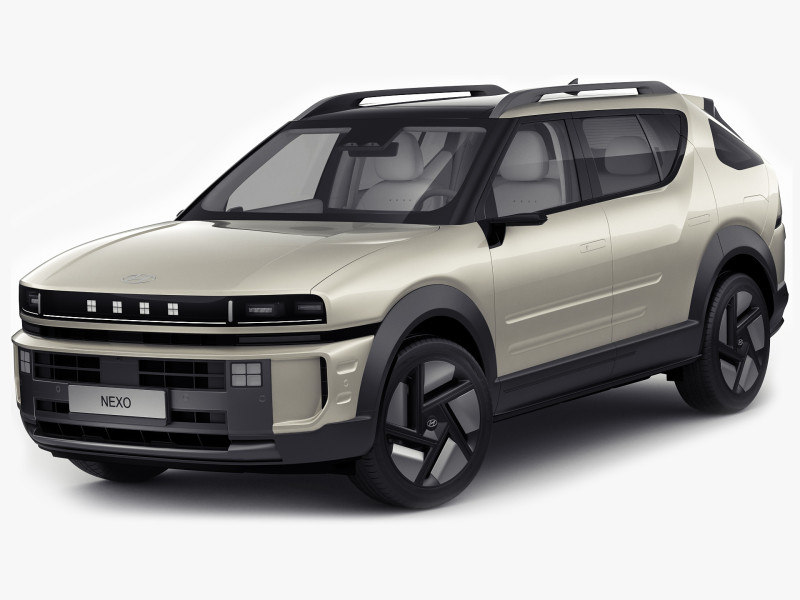 Hyundai Nexo 2026 3D Model .c4d .max .obj .3ds .fbx .stl .blend 
